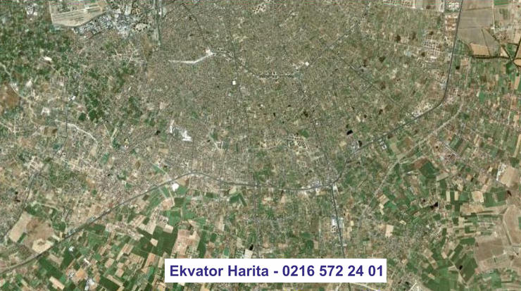 Astana Uydu Haritası Örnek Fotoğrafı