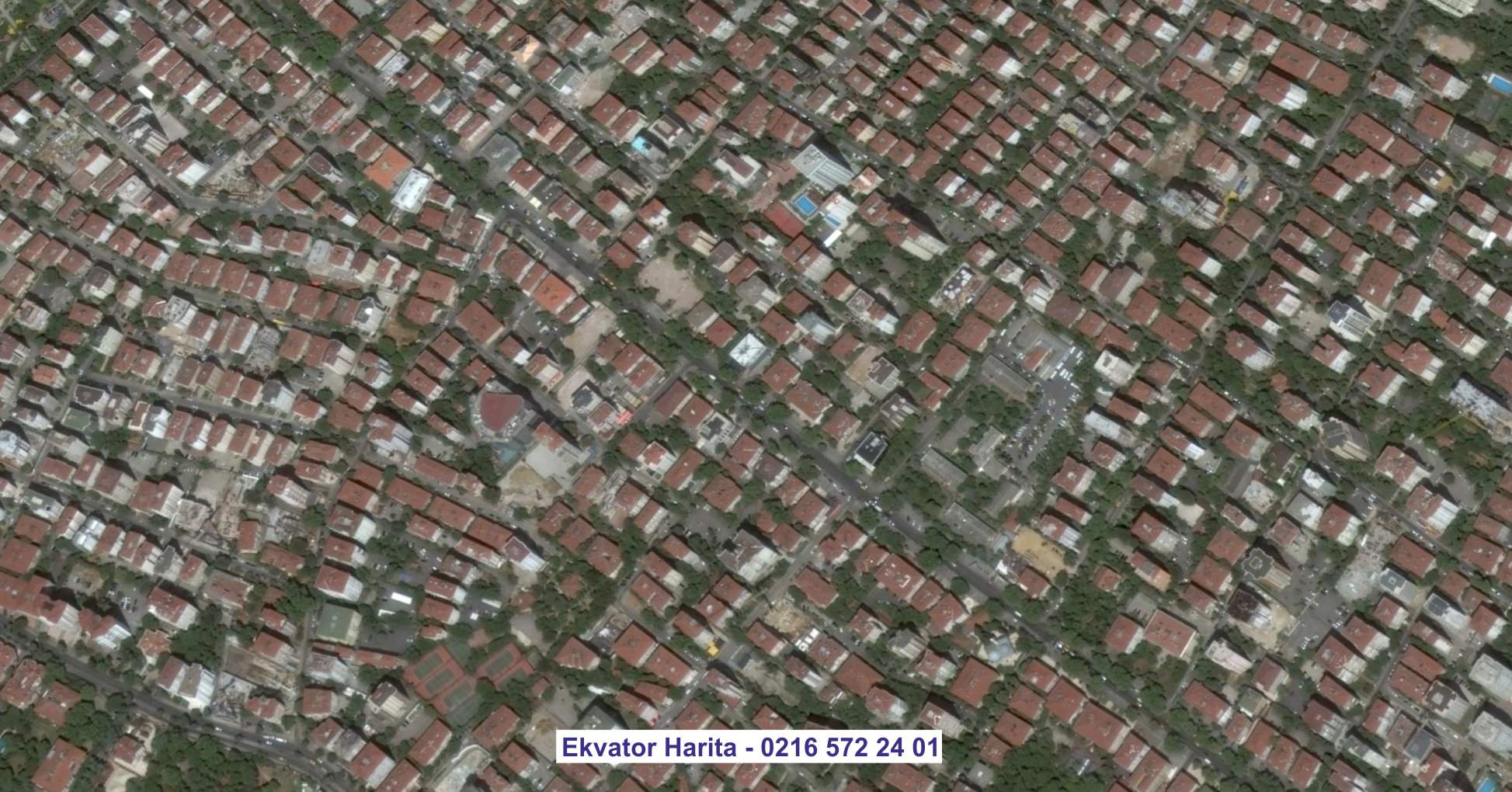 Beyoğlu Uydu Görüntüsü Örnek Fotoğrafı