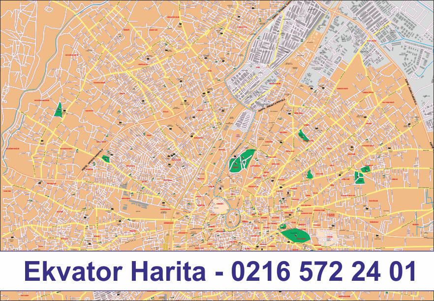 ÇORUM ŞEHİR HARİTASI - ÇORUM MERKEZ HARİTASI - ÇORUM MAHALLELER HARİTASI