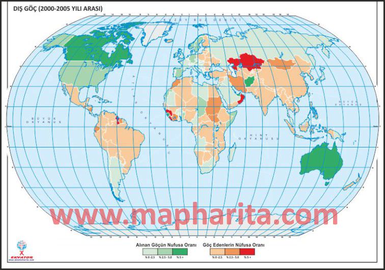 DÜNYA GÖÇ HARİTASI