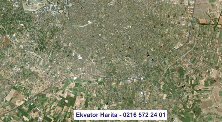 Girne Uydu Haritası Örnek Fotoğrafı