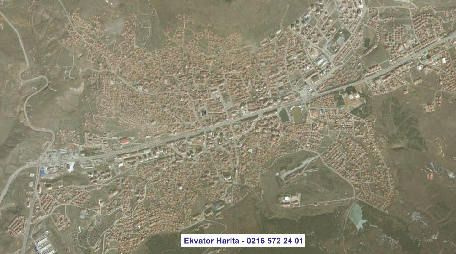Yozgat Uydu Haritası Örnek Fotoğrafı