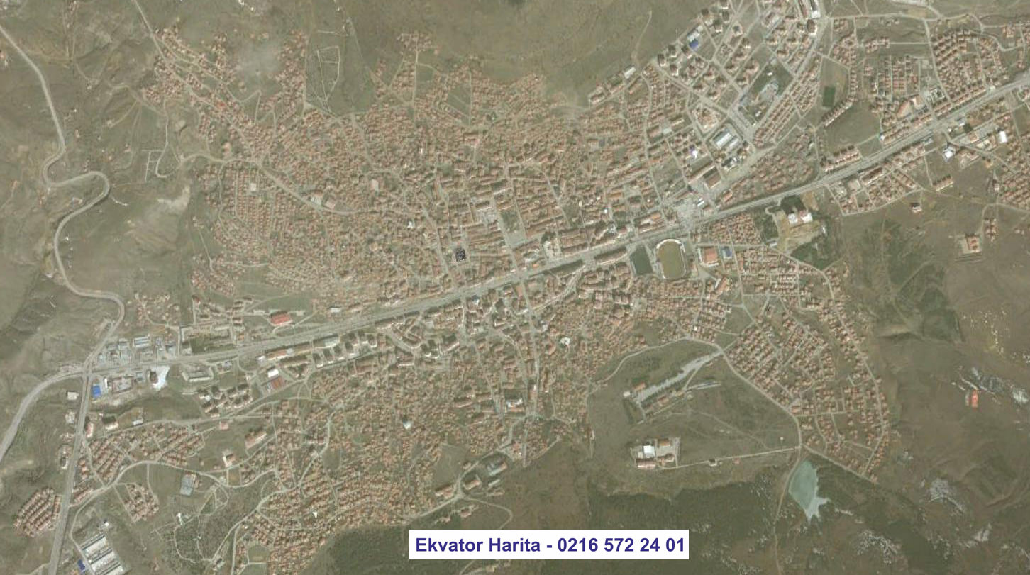 Yozgat Uydu Haritası Örnek Fotoğrafı