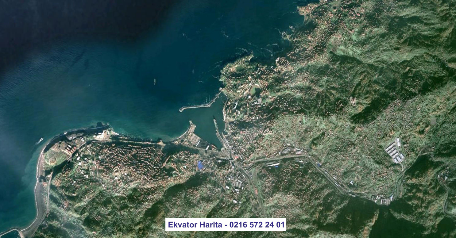 Zonguldak Uydu Haritası Örnek Fotoğrafı